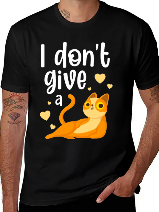 I Dont Give a Cat Tee