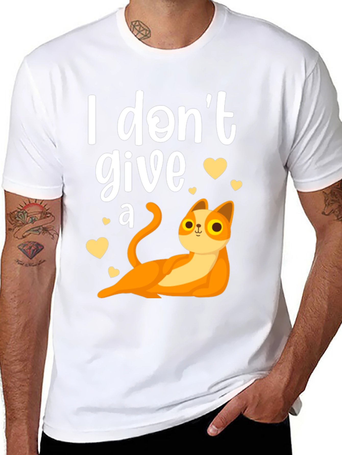 I Dont Give a Cat Tee