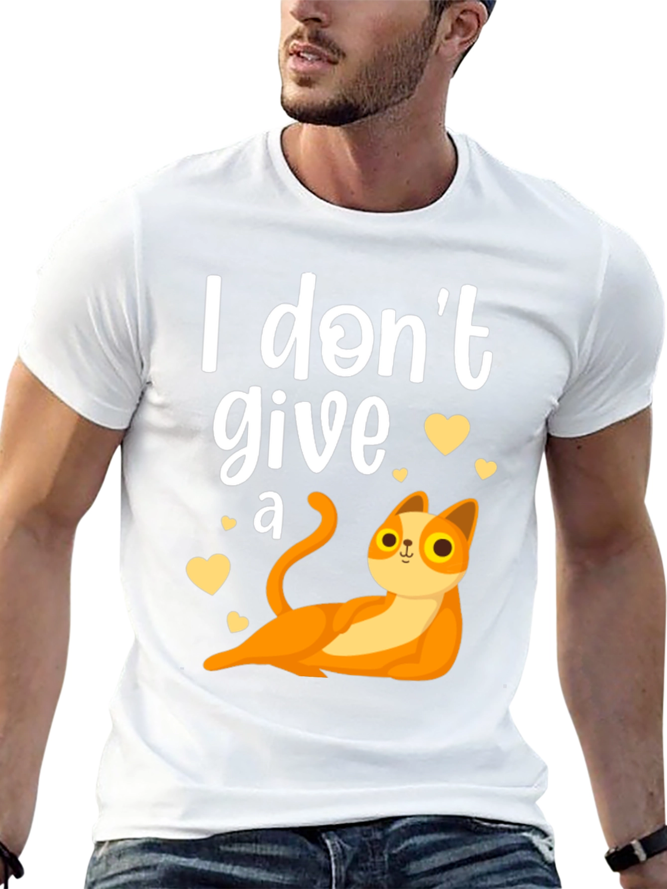 I Dont Give a Cat Tee