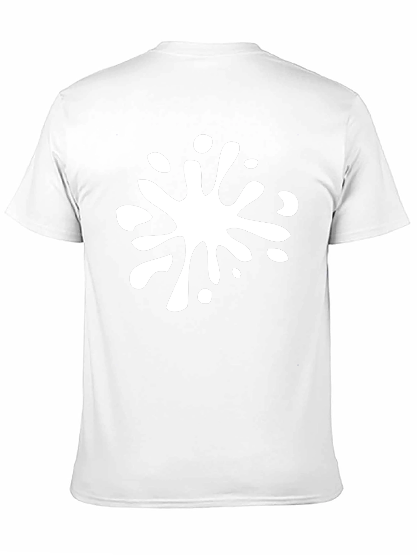 Cool Ink Splatter Black T-Shirt