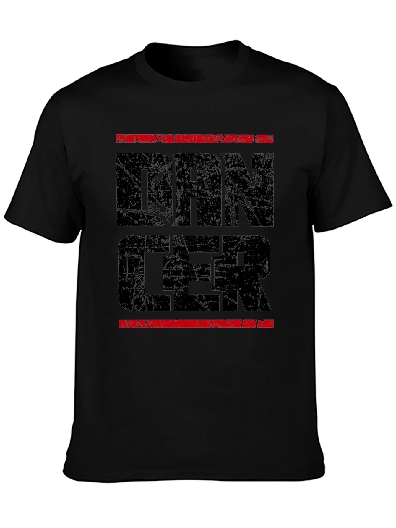 Dancer Graphic Black T-Shirt - Stylish & Bold