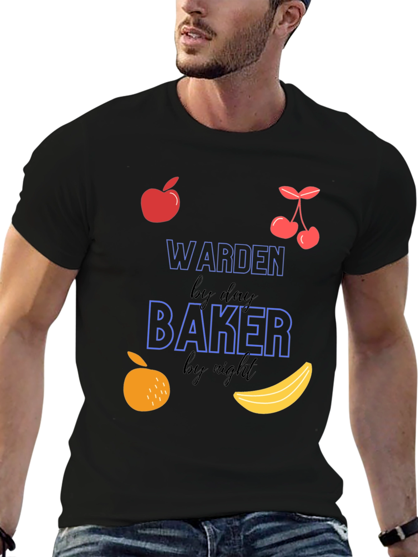 Warden by Day Baker by Night T-Shirt