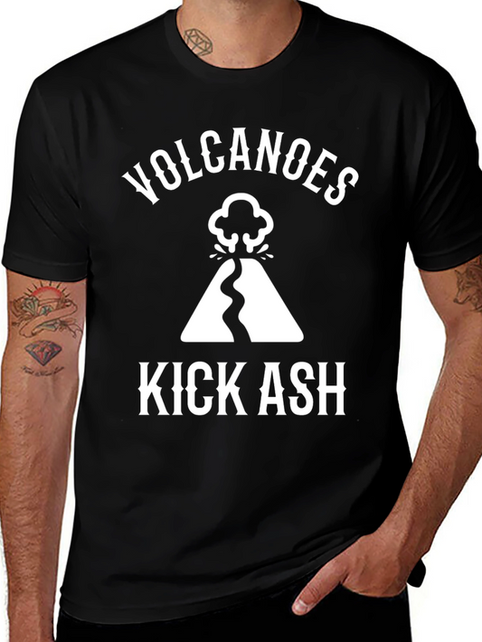 Volcanoes Kick Ash Graphic Tee
