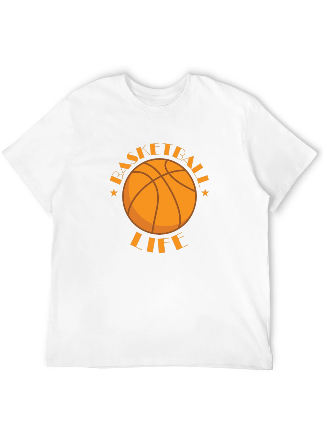 Basketball Life Graphic Tee - Sporty Style