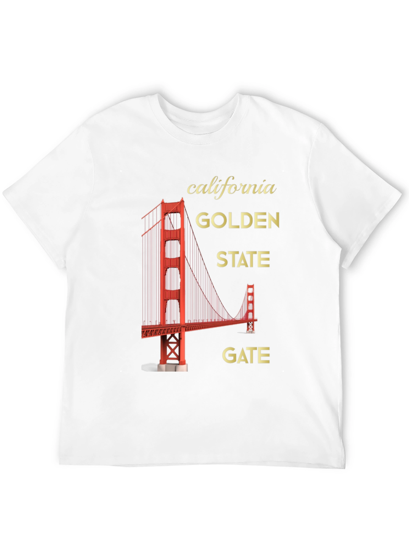 Golden Gate Bridge Graphic T-Shirt