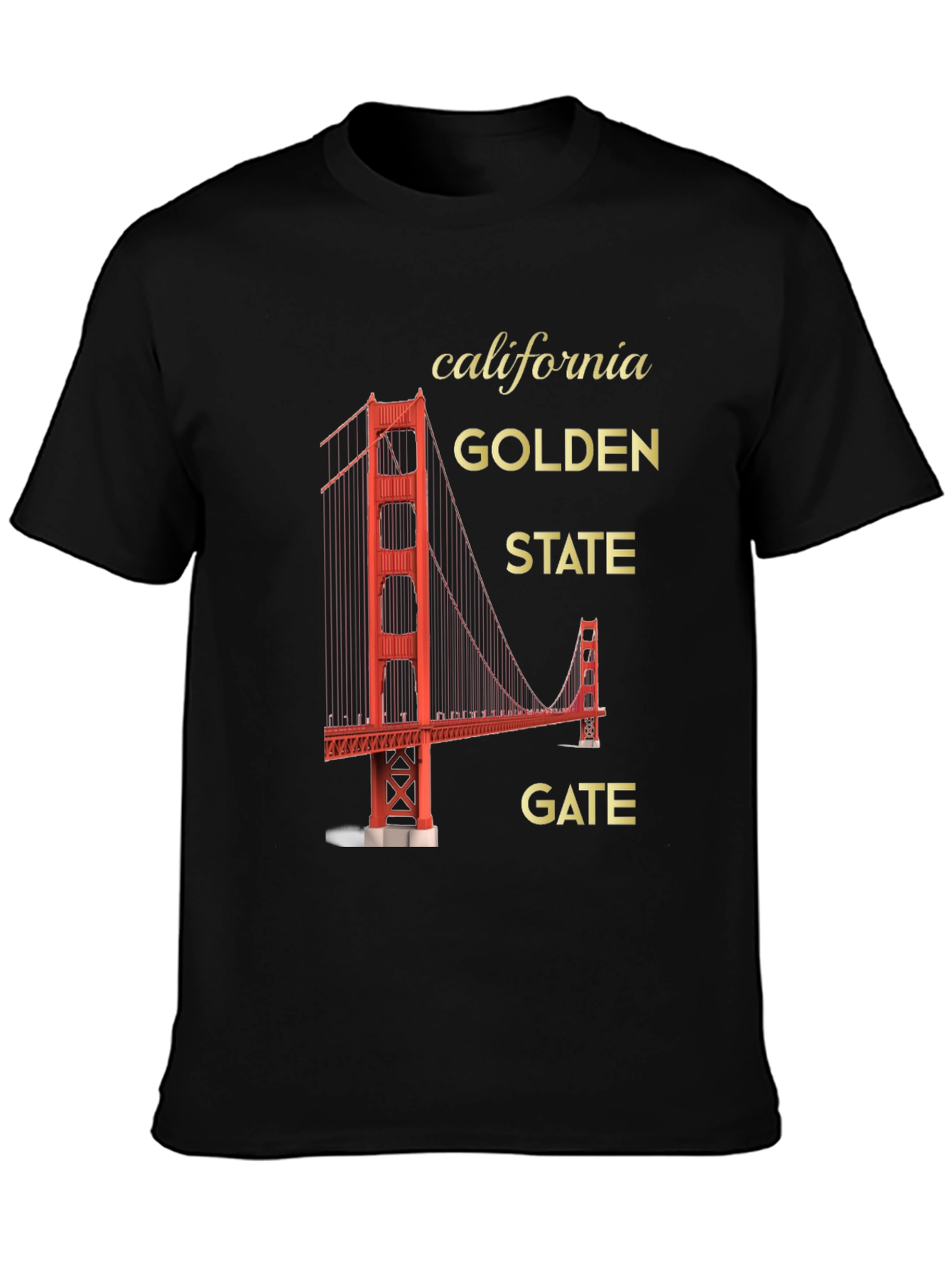 Golden Gate Bridge Graphic T-Shirt