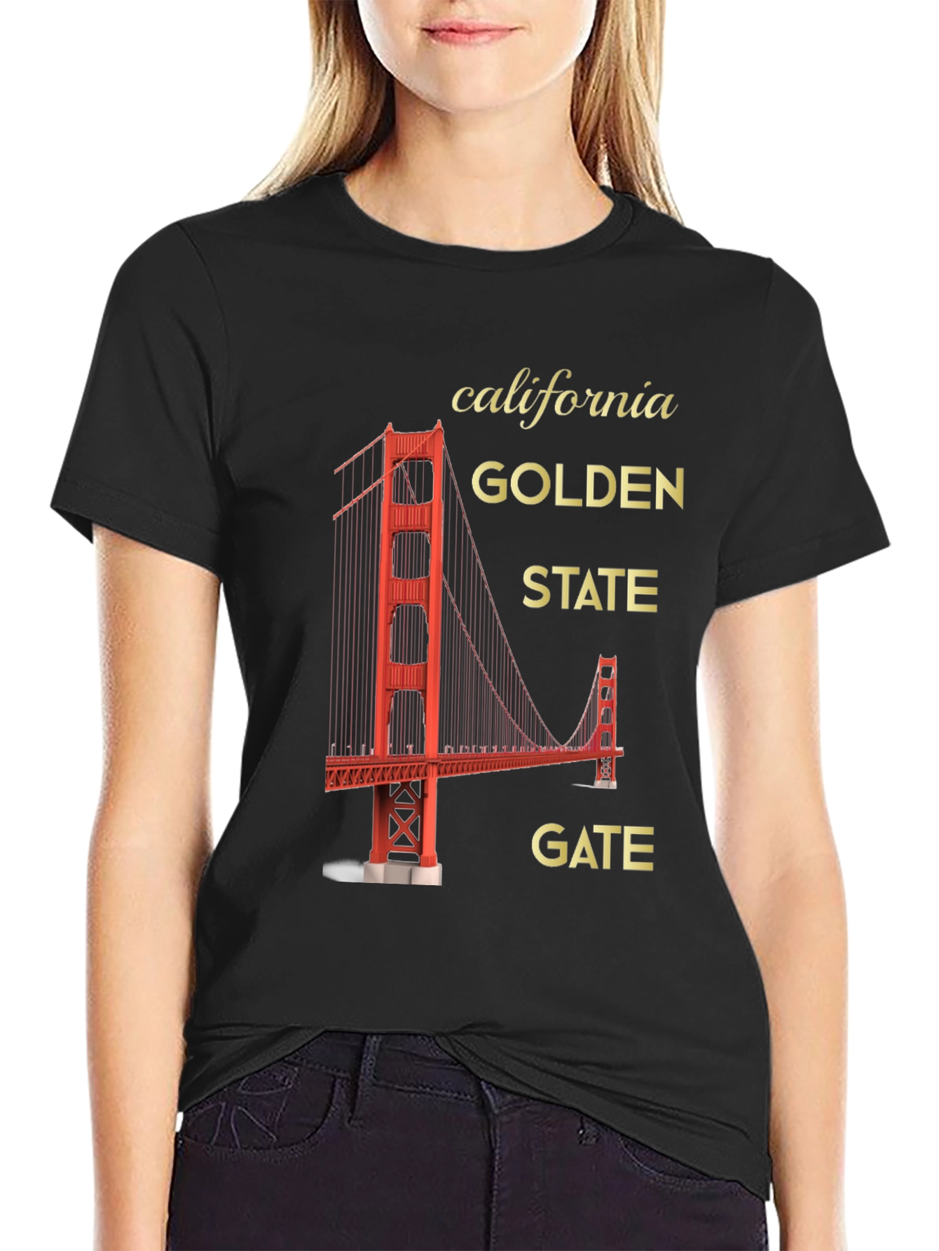 Golden Gate Bridge Graphic T-Shirt