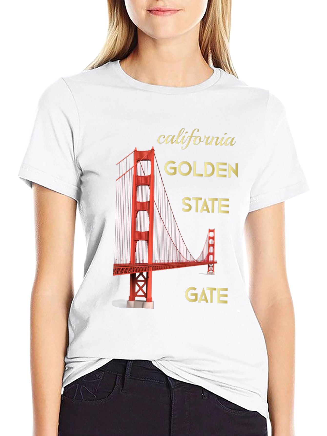 Golden Gate Bridge Graphic T-Shirt