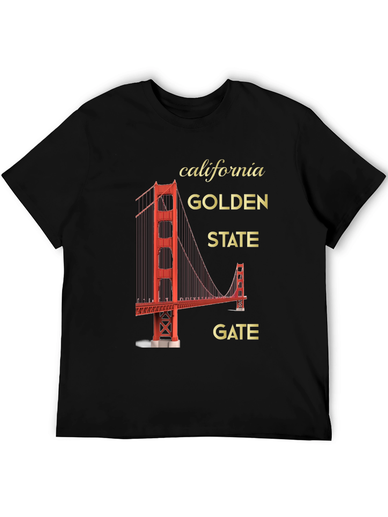 Golden Gate Bridge Graphic T-Shirt
