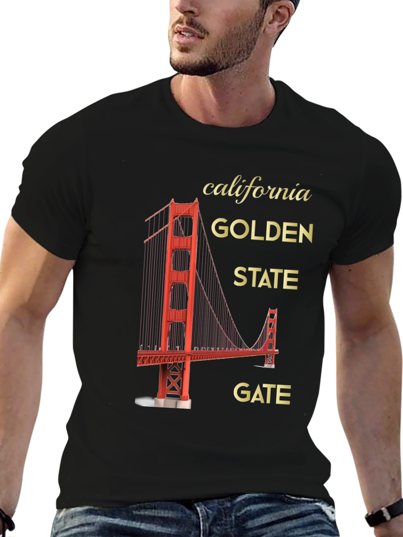 Golden Gate Bridge Graphic T-Shirt