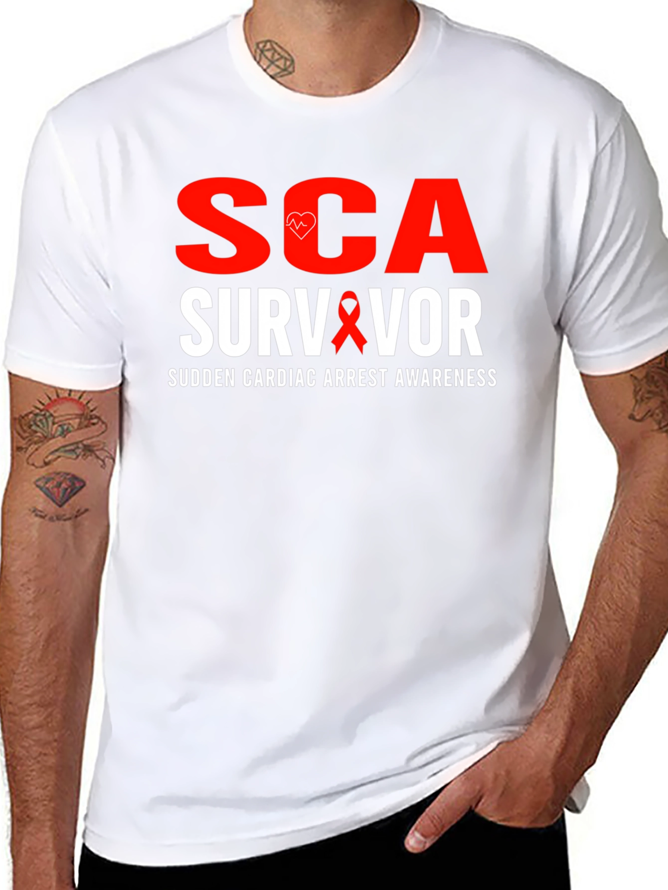 SCA Survivor Awareness T-Shirt