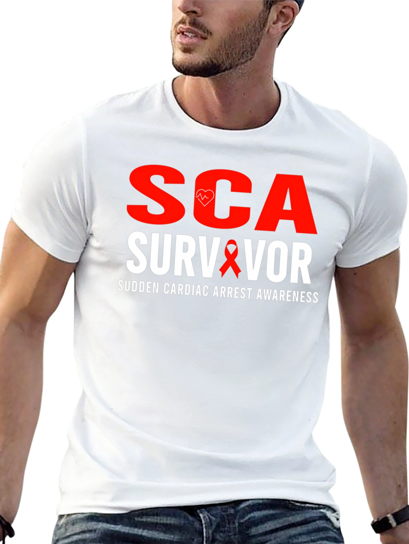 SCA Survivor Awareness T-Shirt