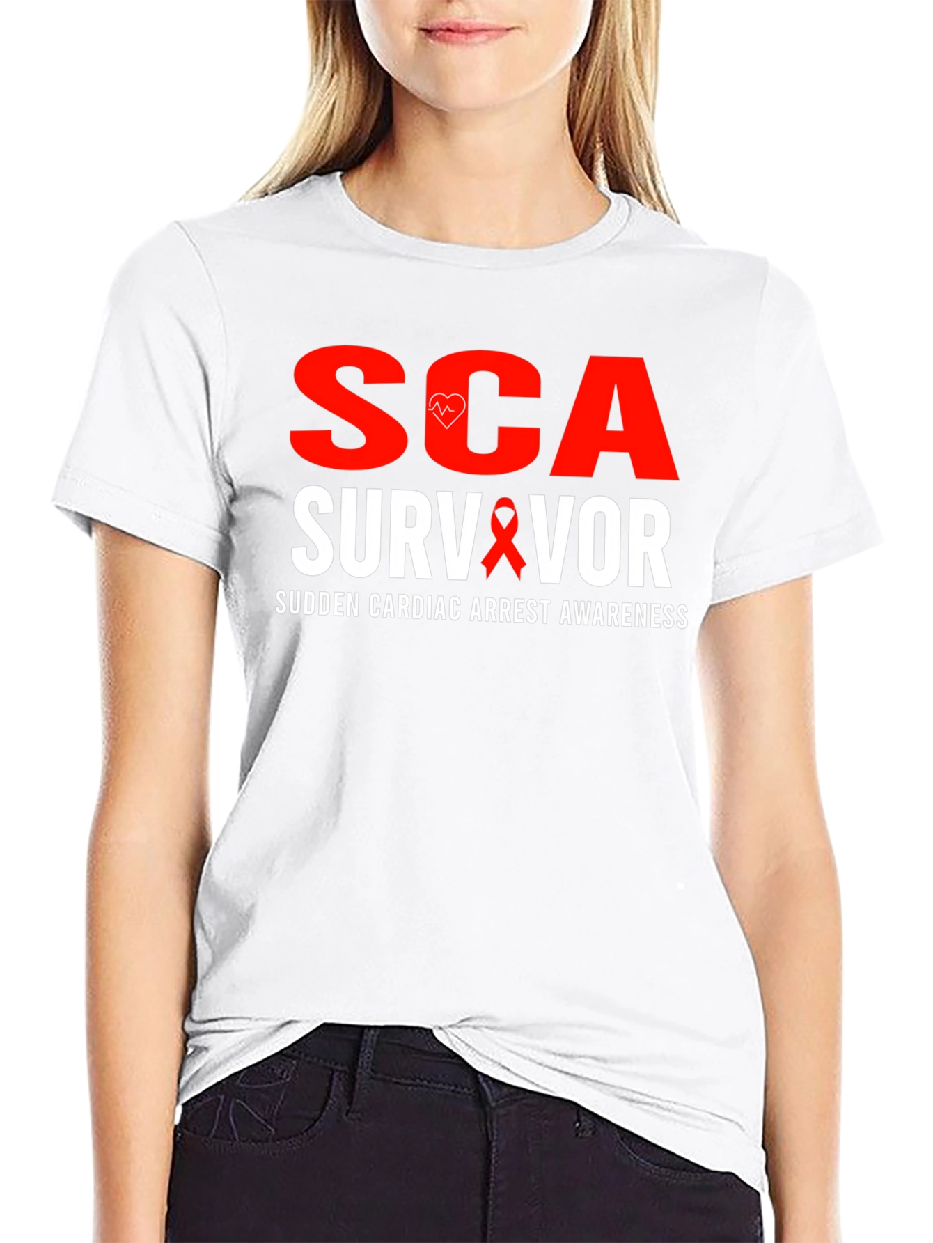 SCA Survivor Awareness T-Shirt