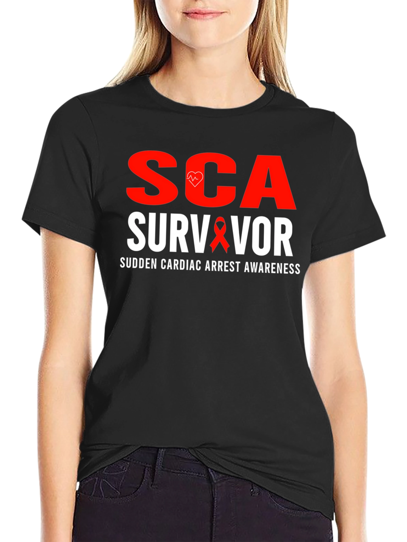 SCA Survivor Awareness T-Shirt