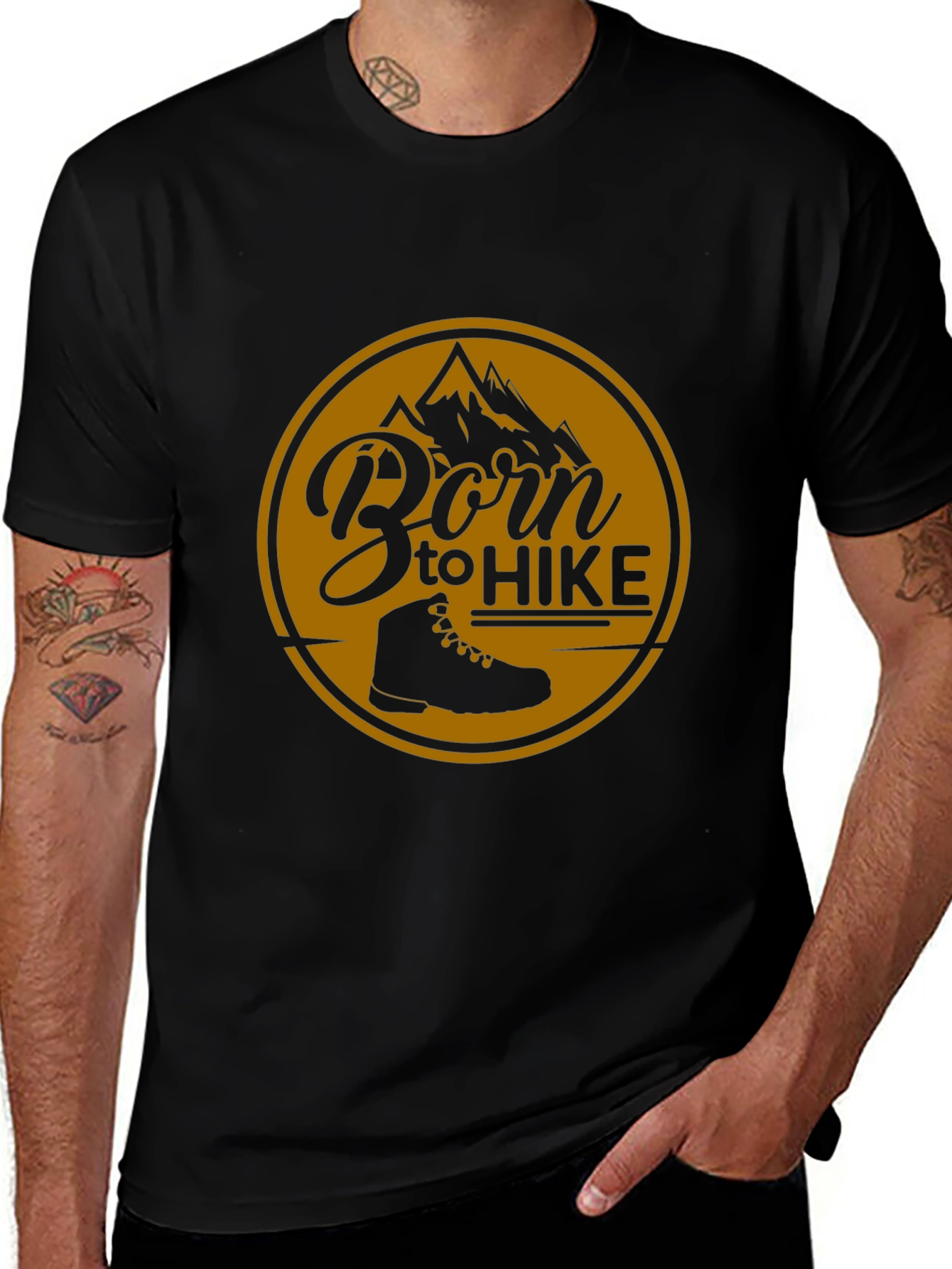 Born to Hike Graphic T-Shirt