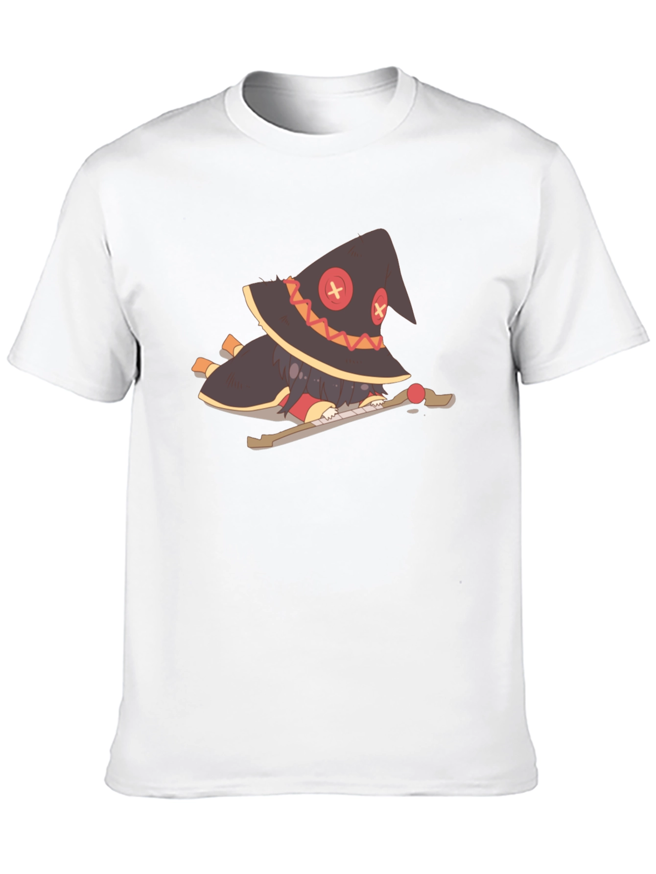 Anime Character Graphic Black T-Shirt