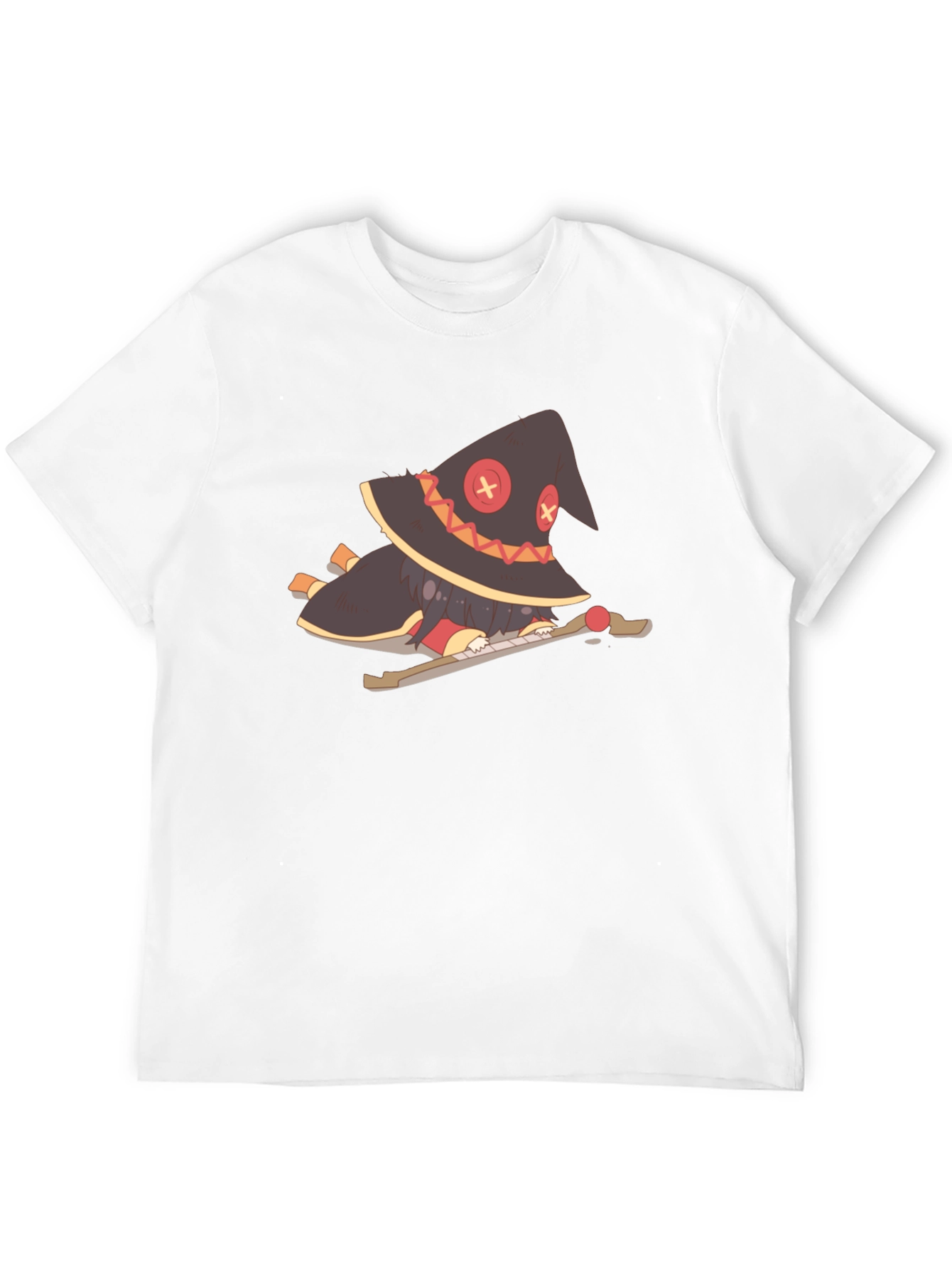 Anime Character Graphic Black T-Shirt