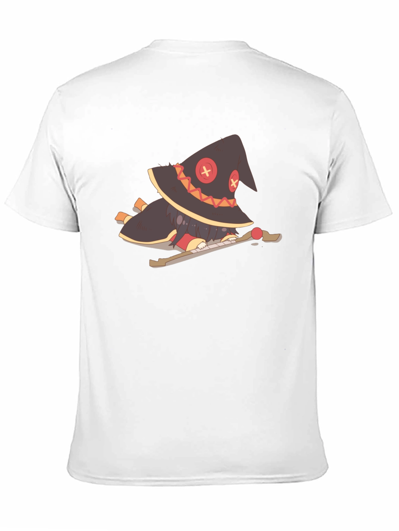 Anime Character Graphic Black T-Shirt