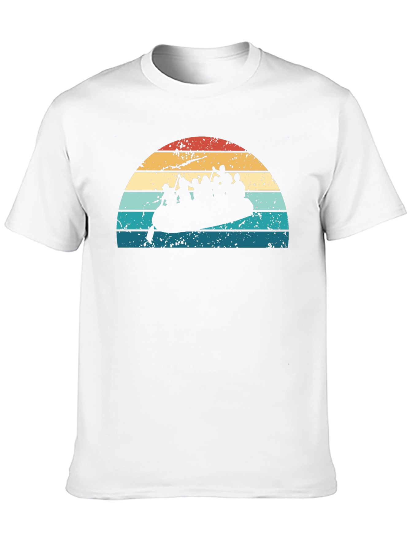Retro Rafting T-Shirt - Adventure Ready!