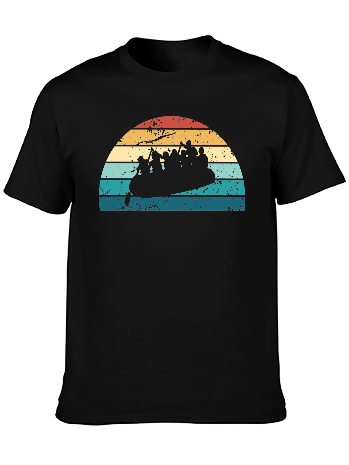 Retro Rafting T-Shirt - Adventure Ready!