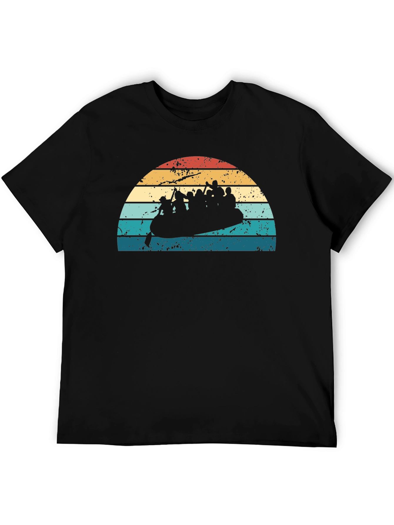 Retro Rafting T-Shirt - Adventure Ready!