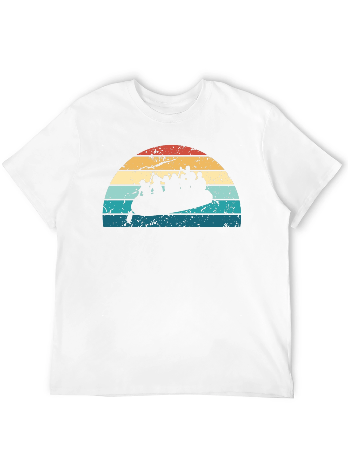 Retro Rafting T-Shirt - Adventure Ready!