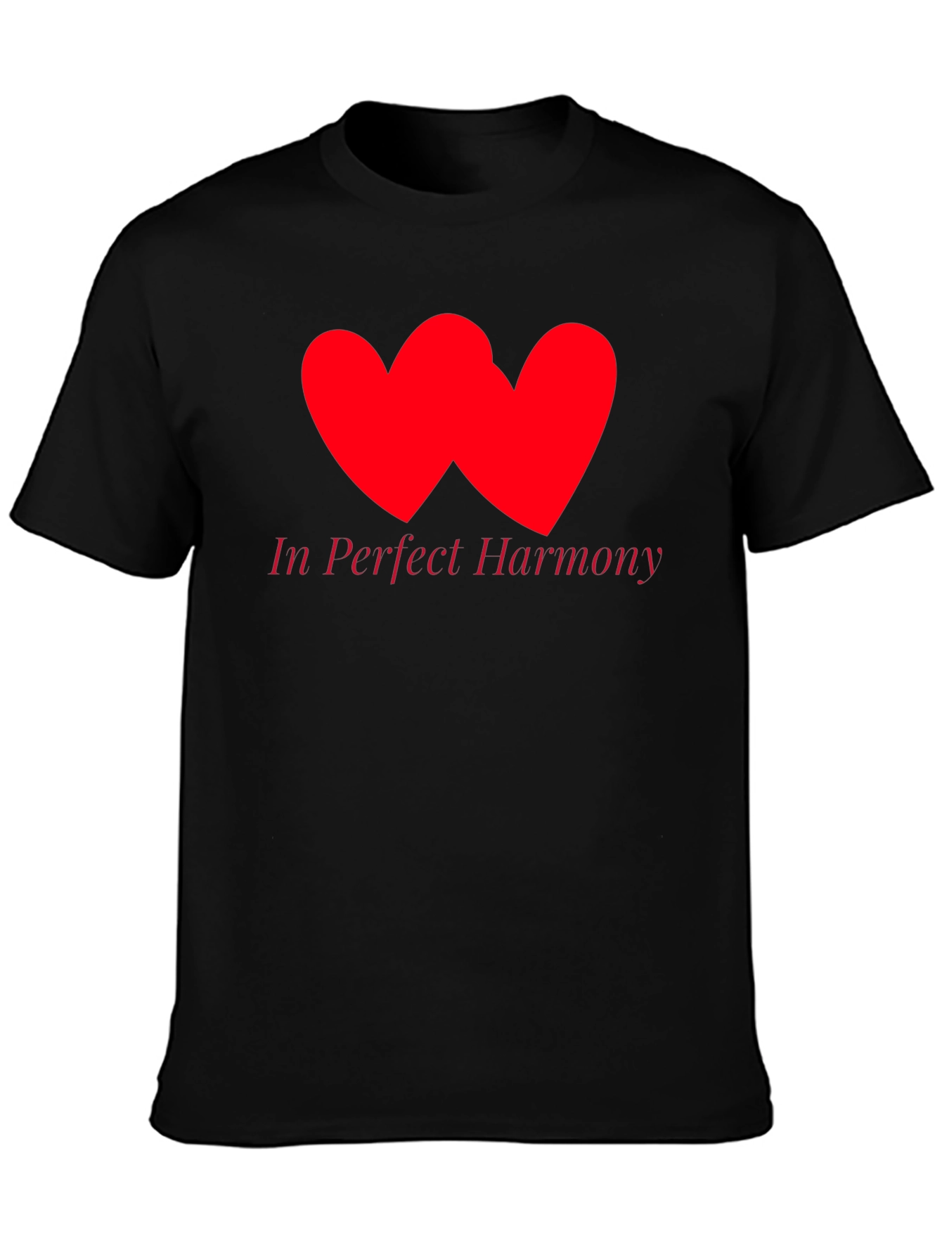 In Perfect Harmony Black T-Shirt