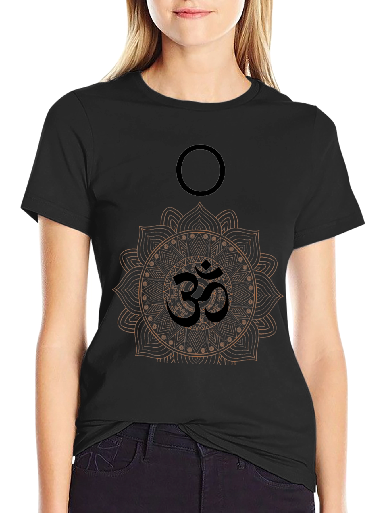 Om Mandala T-Shirt - Spiritual Design