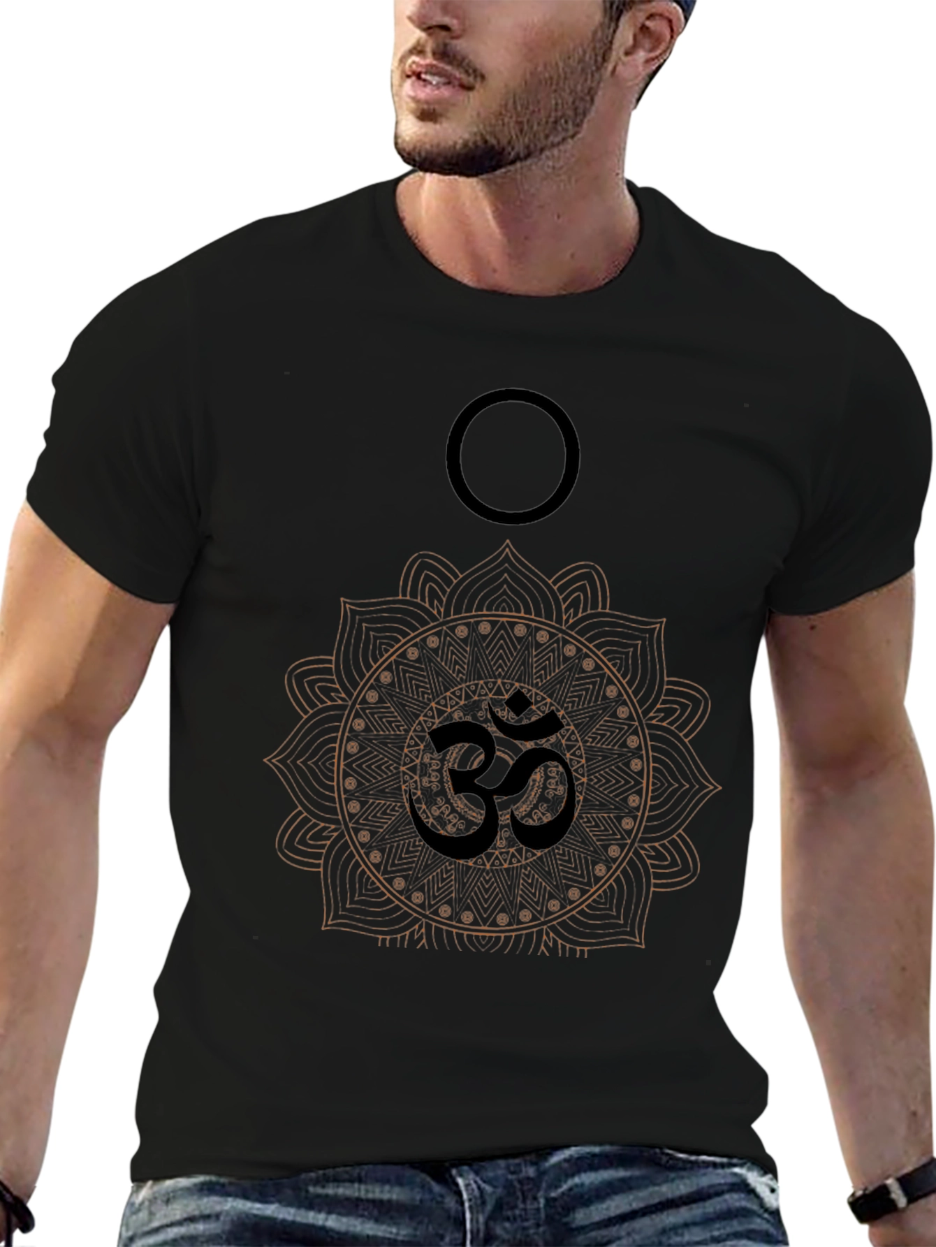 Om Mandala T-Shirt - Spiritual Design