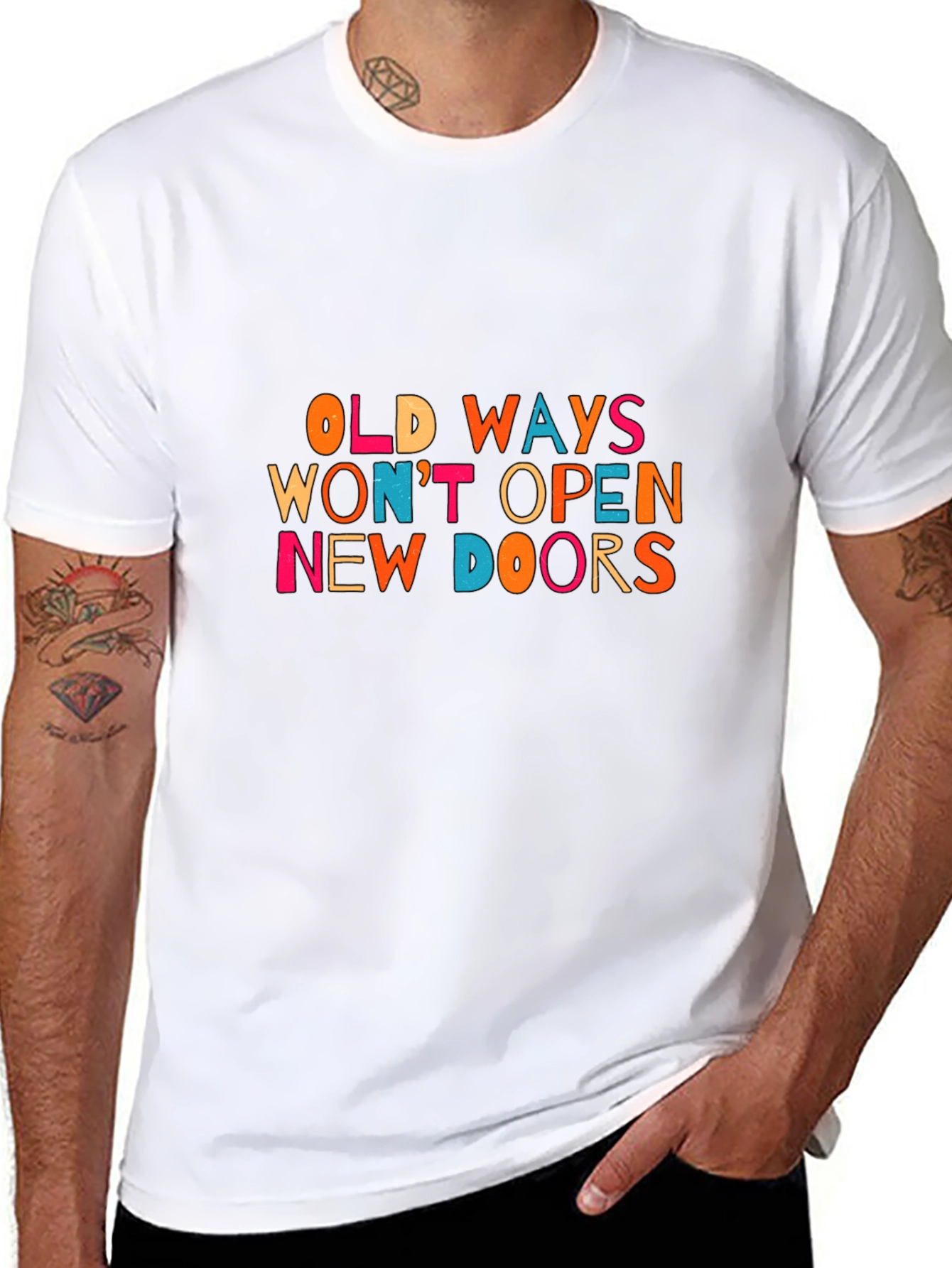 Old Ways New Doors Graphic Tee