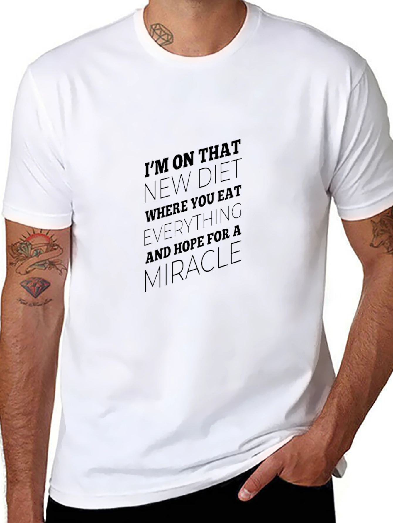 Diet Miracle T-Shirt | Funny Unisex Tee
