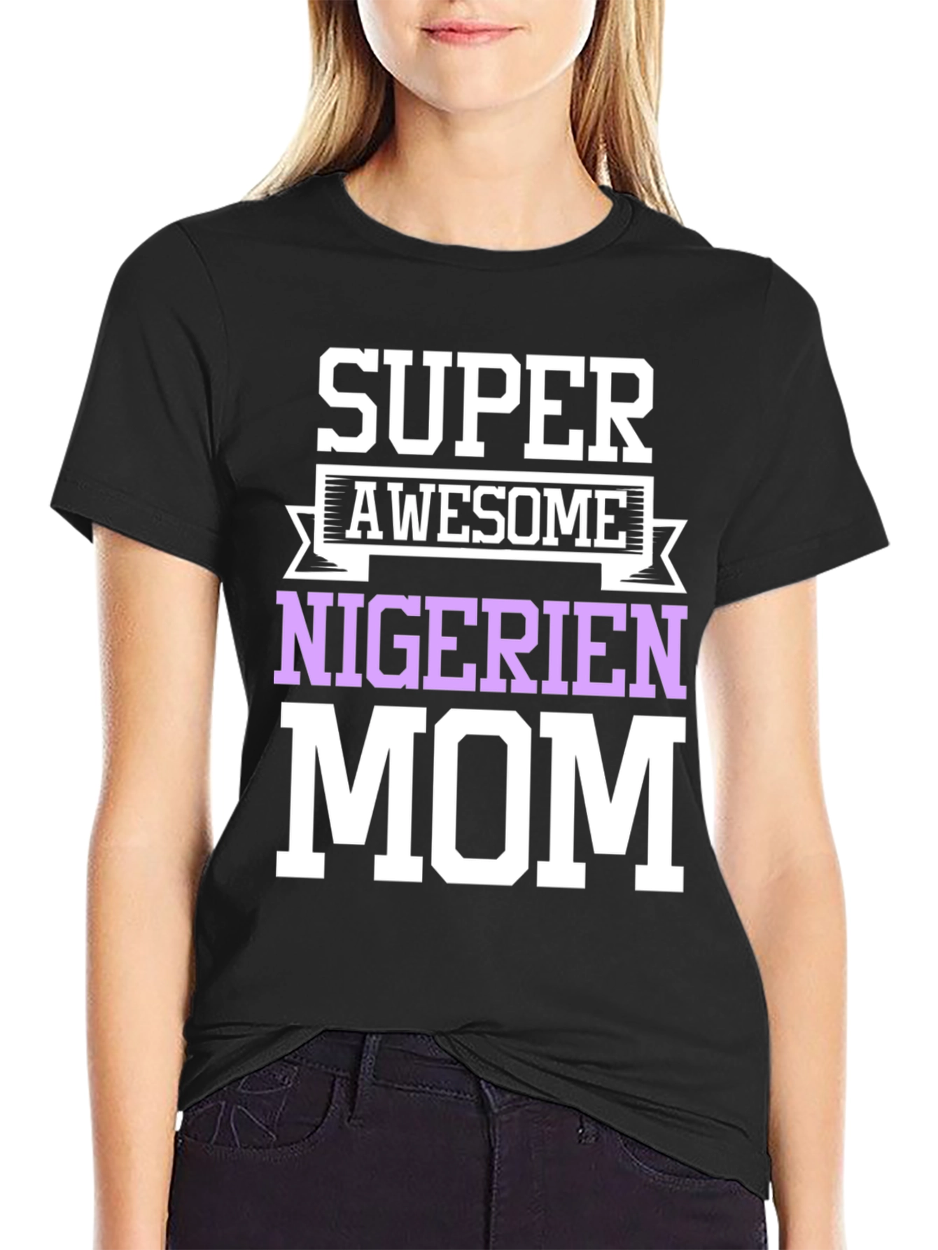 Super Awesome Nigerian Mom T-Shirt