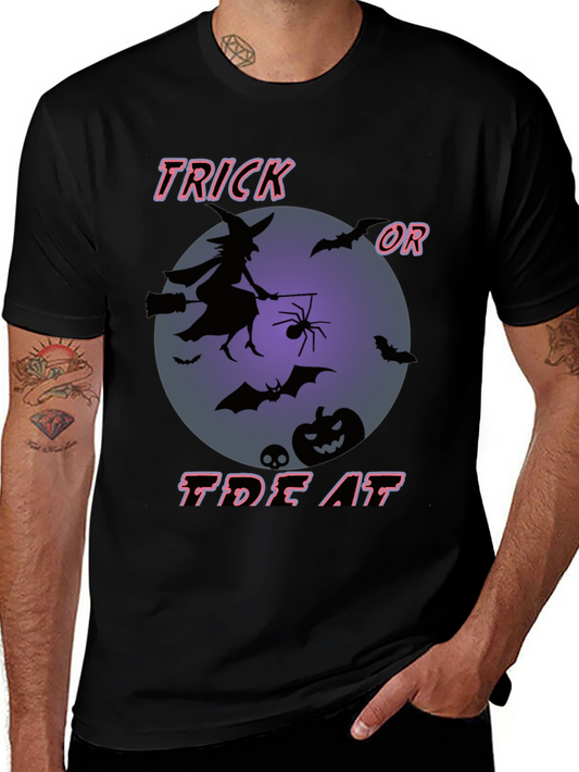 Halloween Trick or Treat Graphic T-Shirt