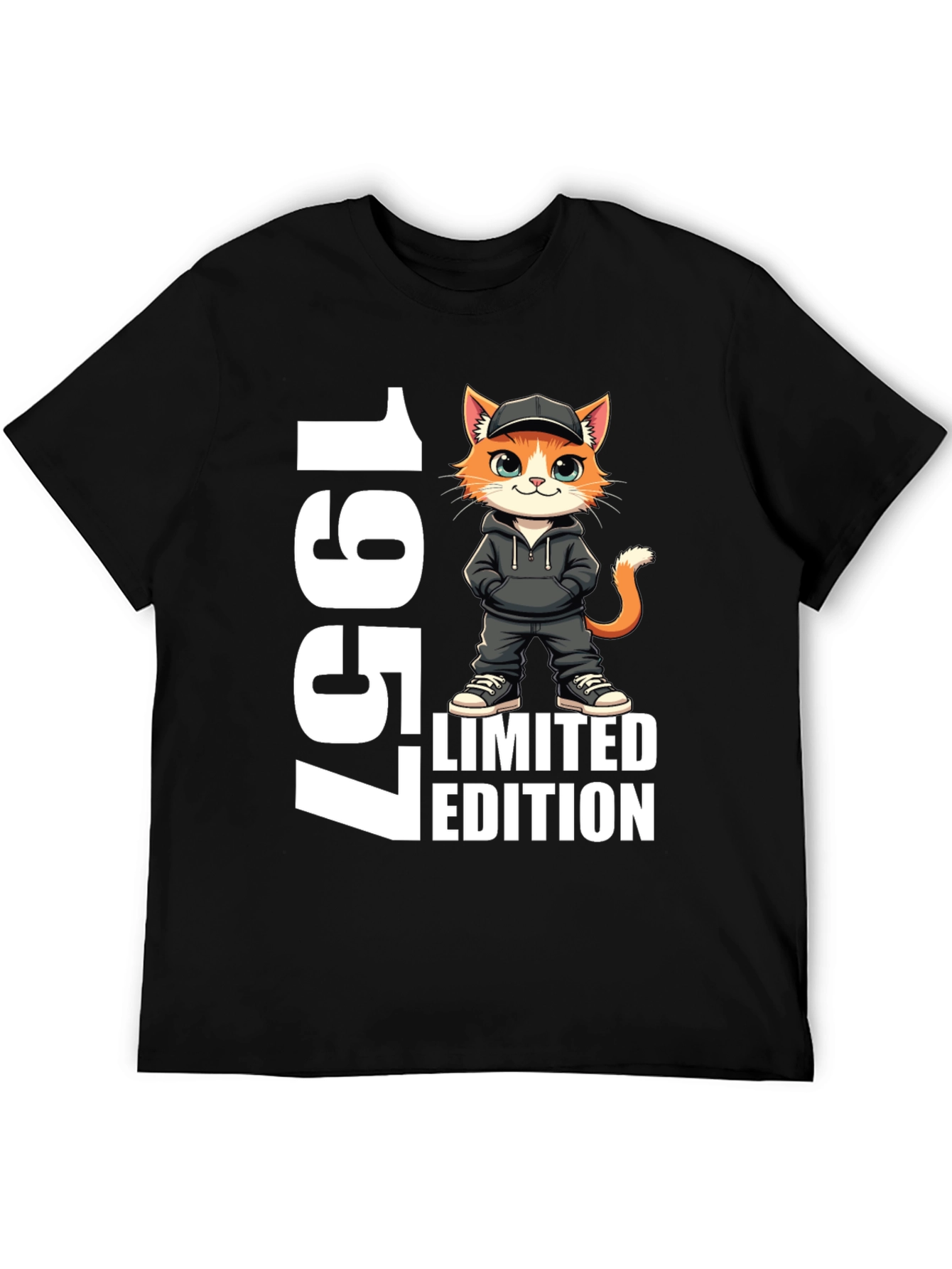 1957 Limited Edition Cat Graphic T-Shirt