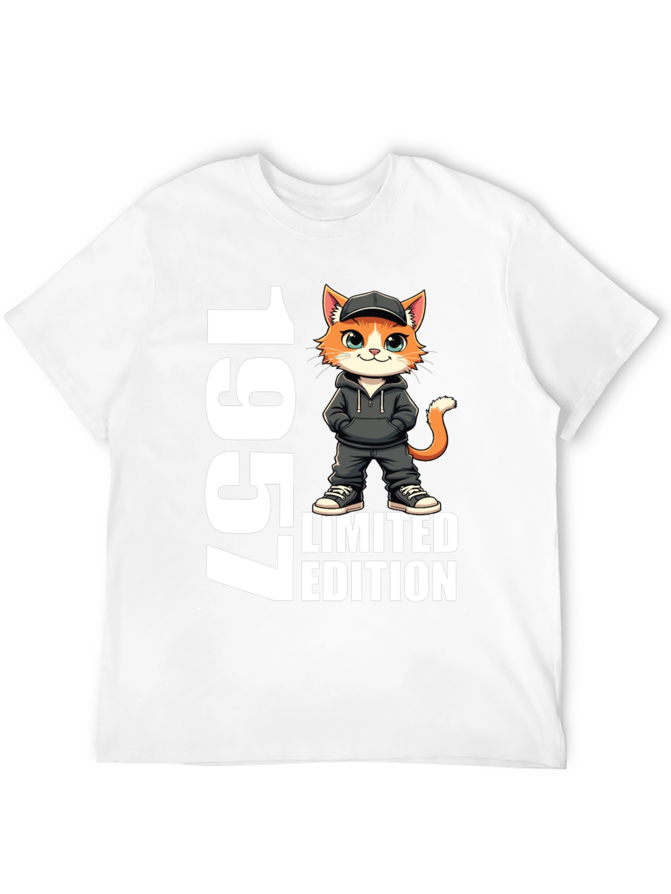 1957 Limited Edition Cat Graphic T-Shirt