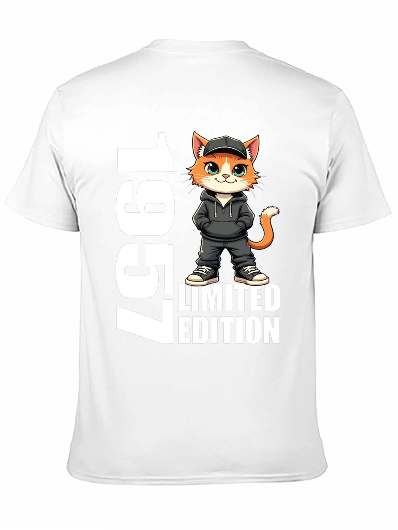 1957 Limited Edition Cat Graphic T-Shirt