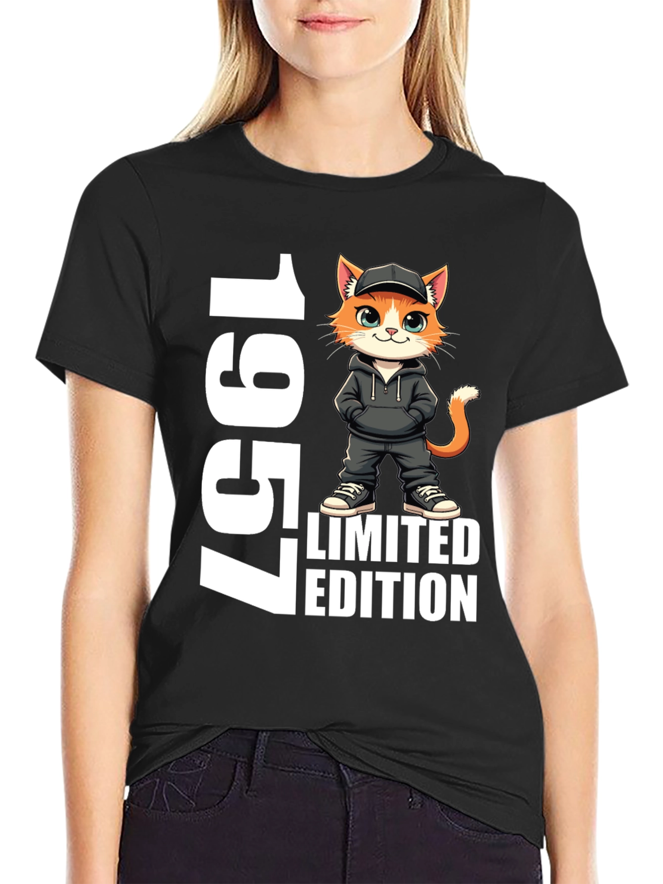 1957 Limited Edition Cat Graphic T-Shirt