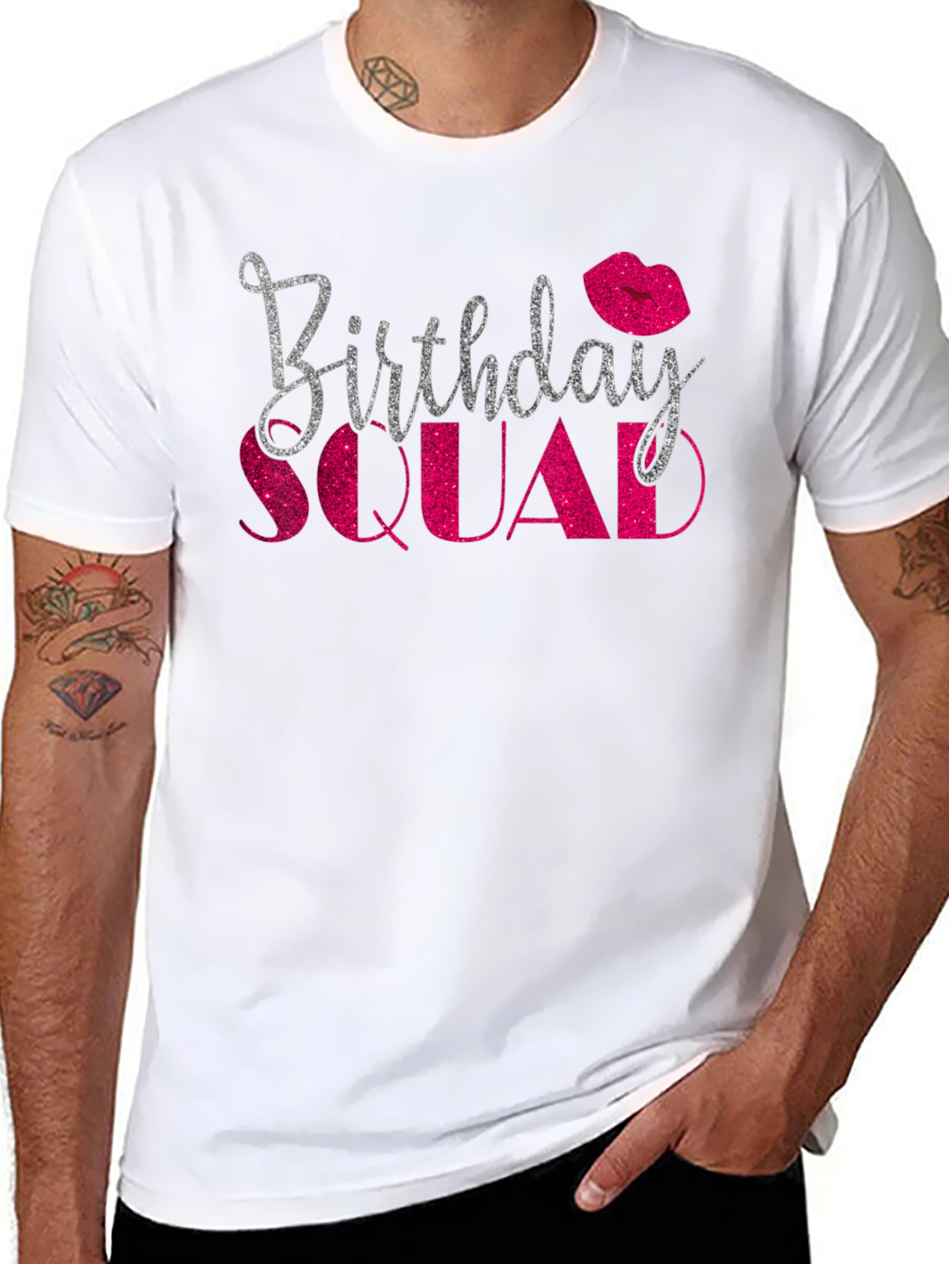 Birthday Squad Graphic Tee