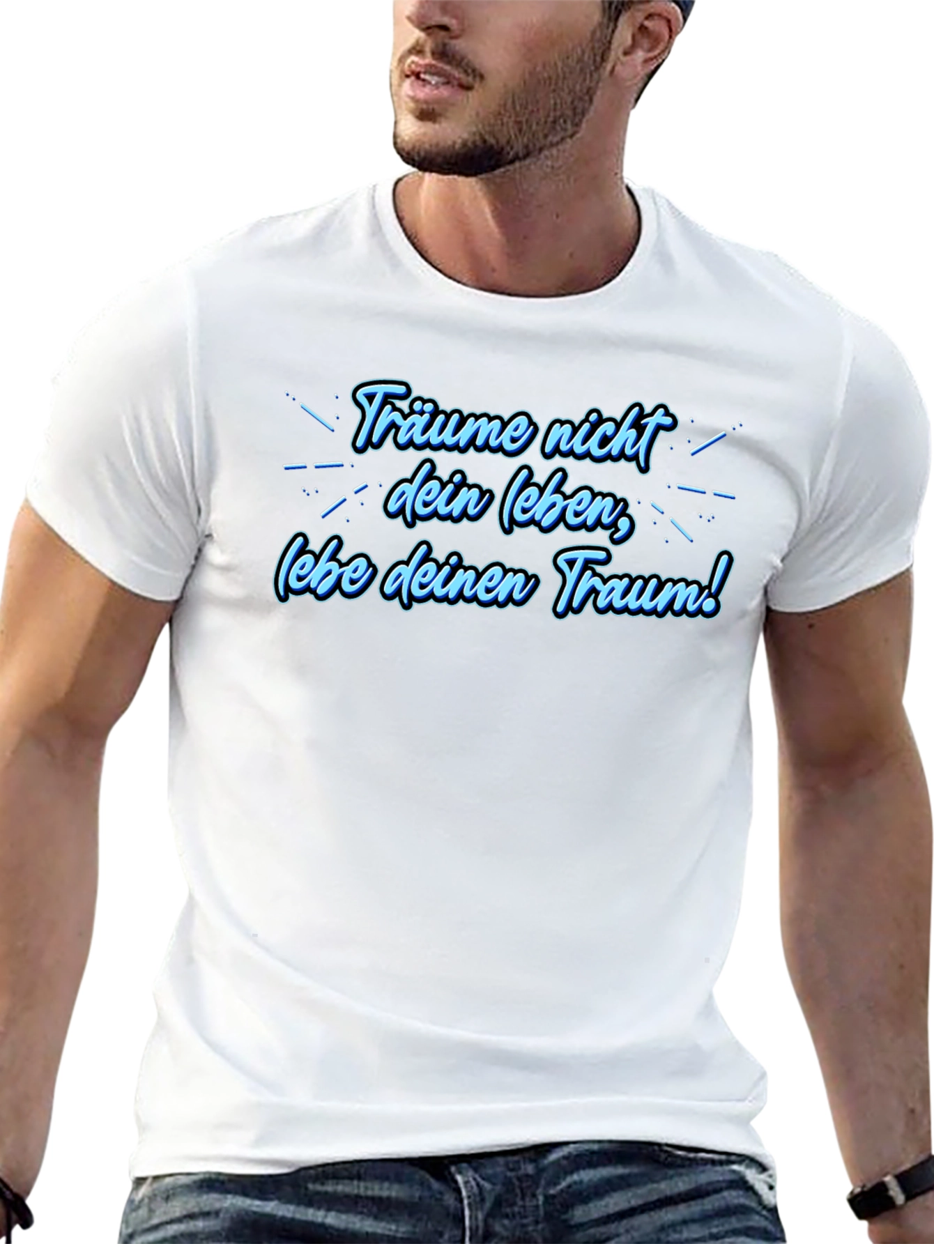 Dream It Live It T-Shirt - Inspirational Quote Tee