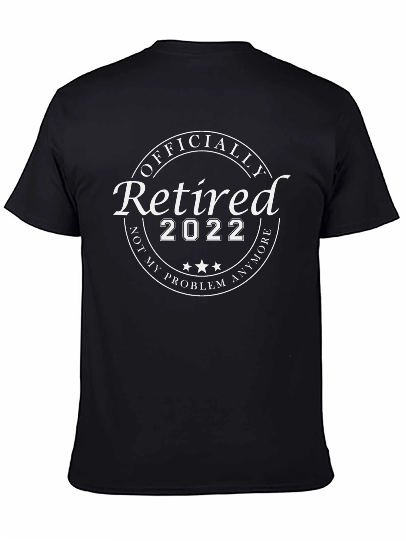 Retired 2022 Black Graphic Tee