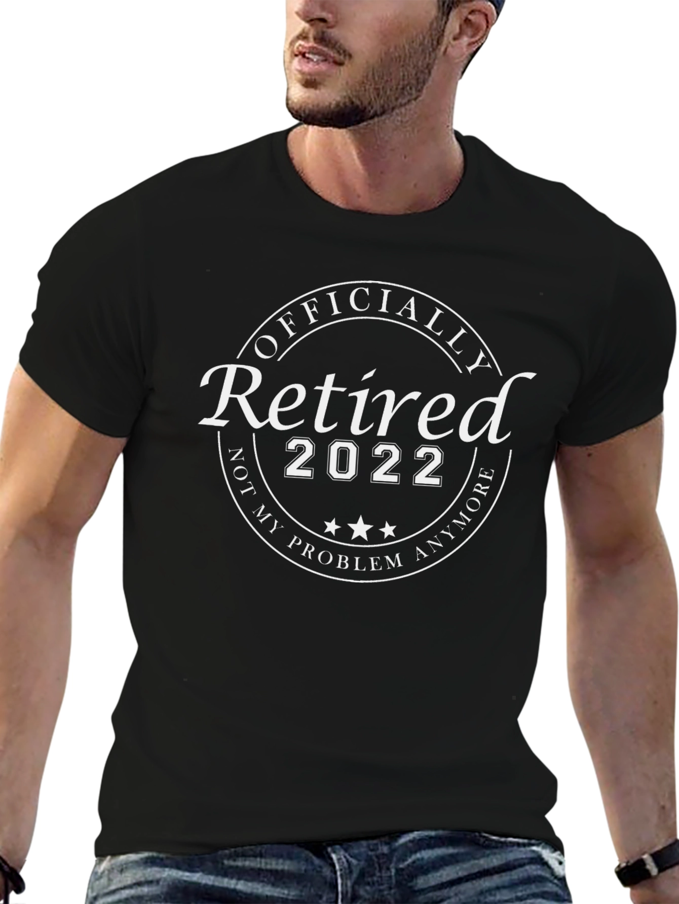 Retired 2022 Black Graphic Tee