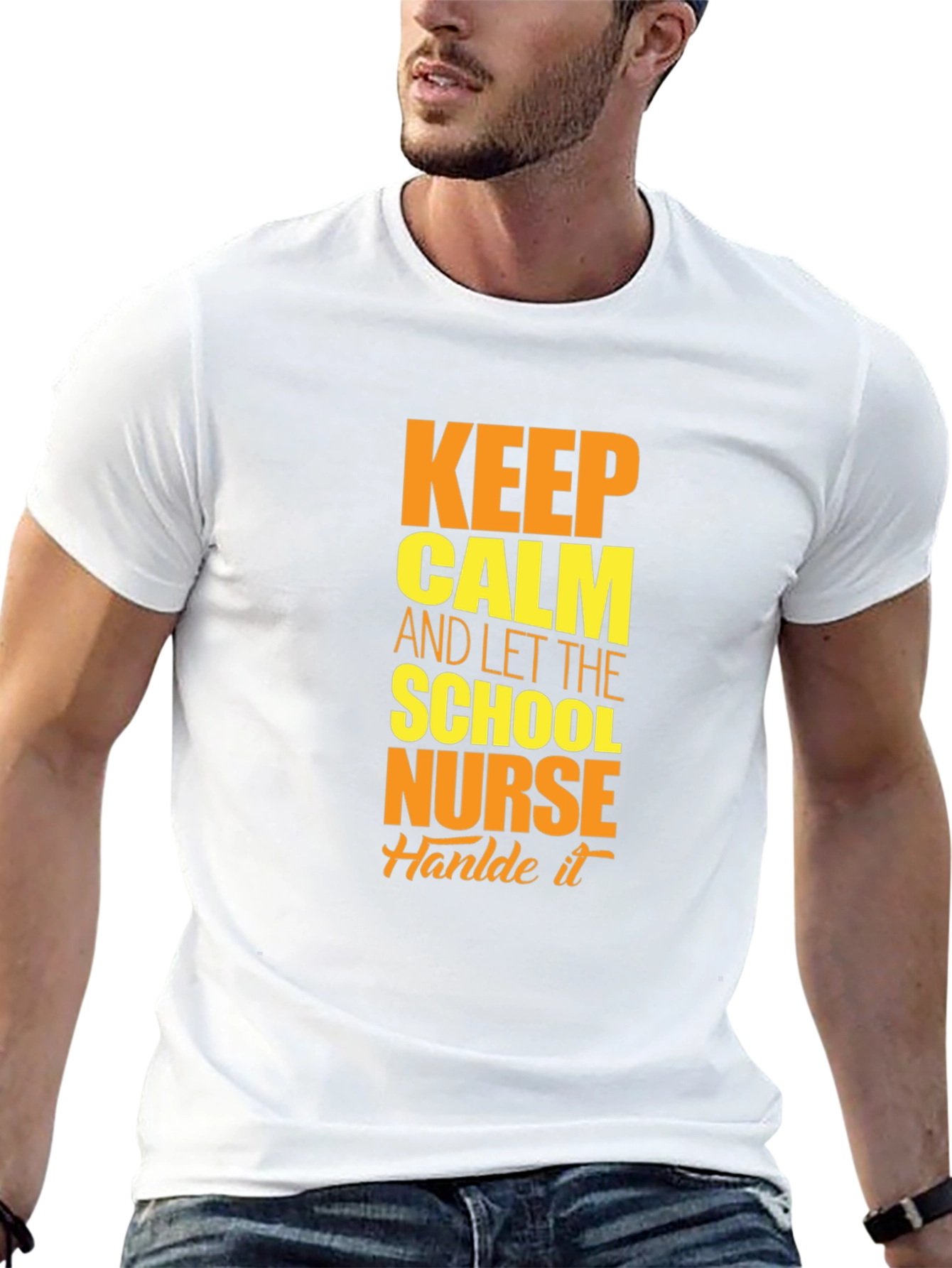 Keep Calm School Nurse T-Shirt