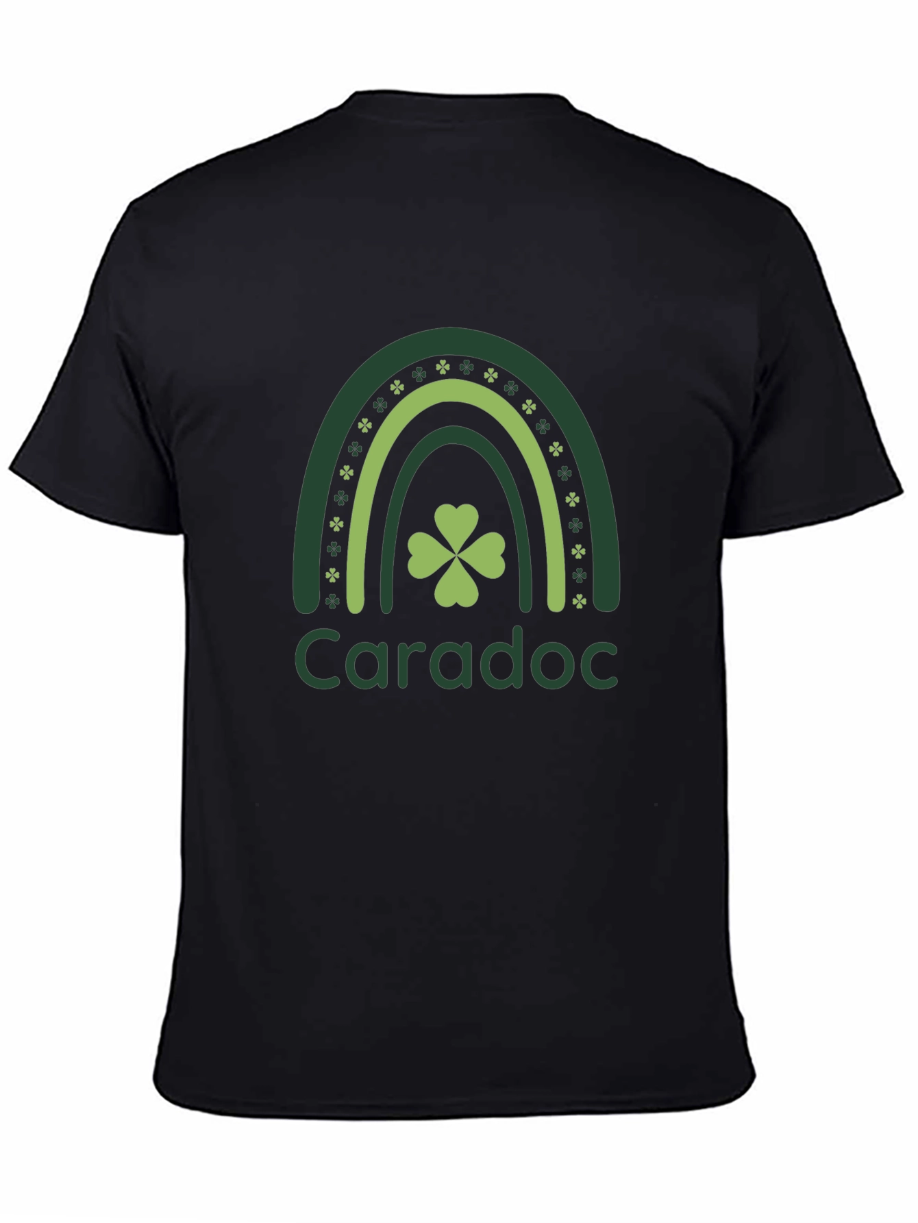 St. Patricks Day Caradoc Shamrock Rainbow T-Shirt