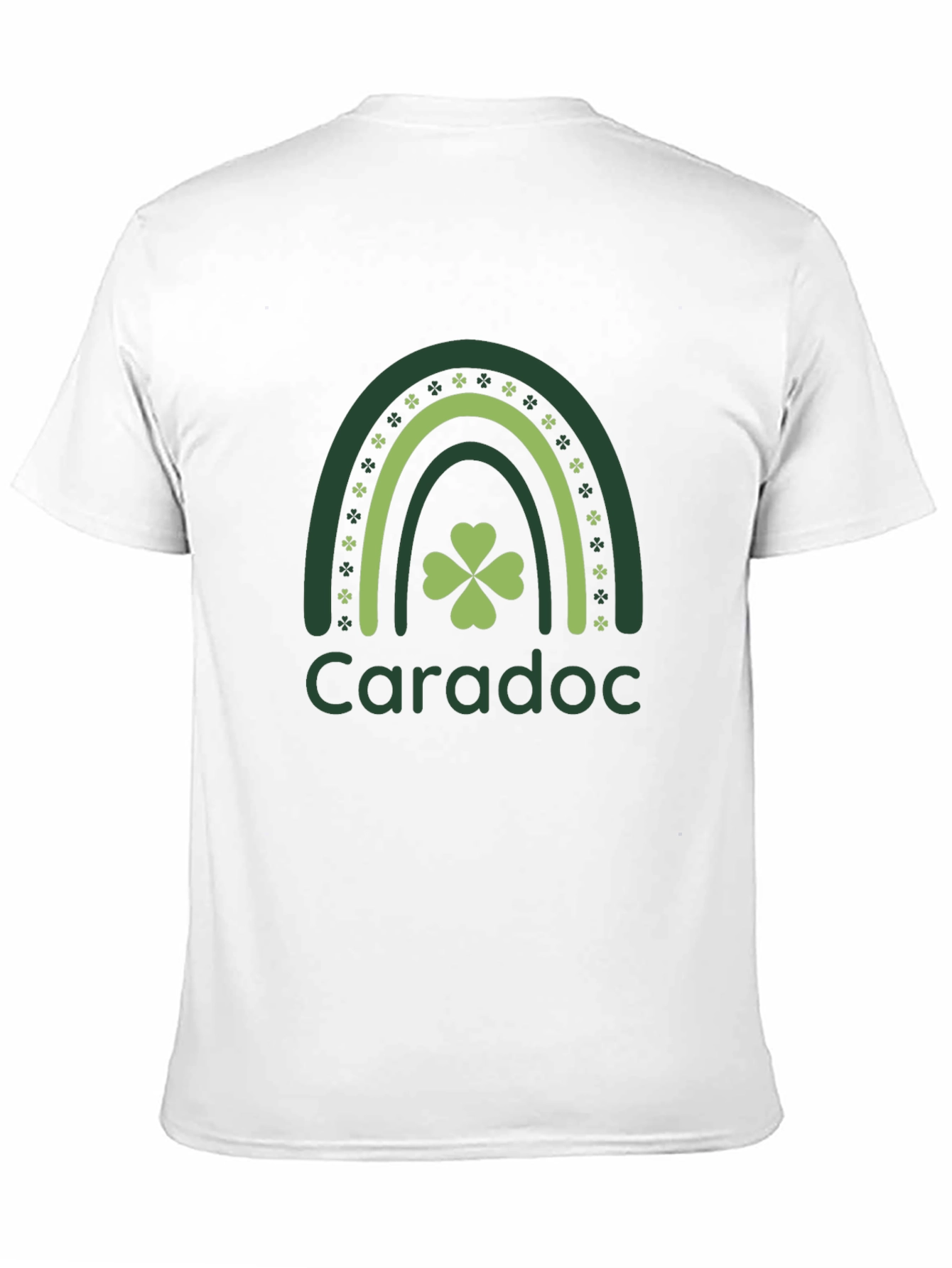 St. Patricks Day Caradoc Shamrock Rainbow T-Shirt