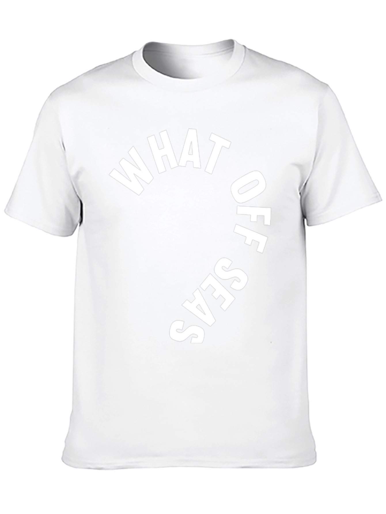 What Up Seas? Black Graphic Print T-Shirt
