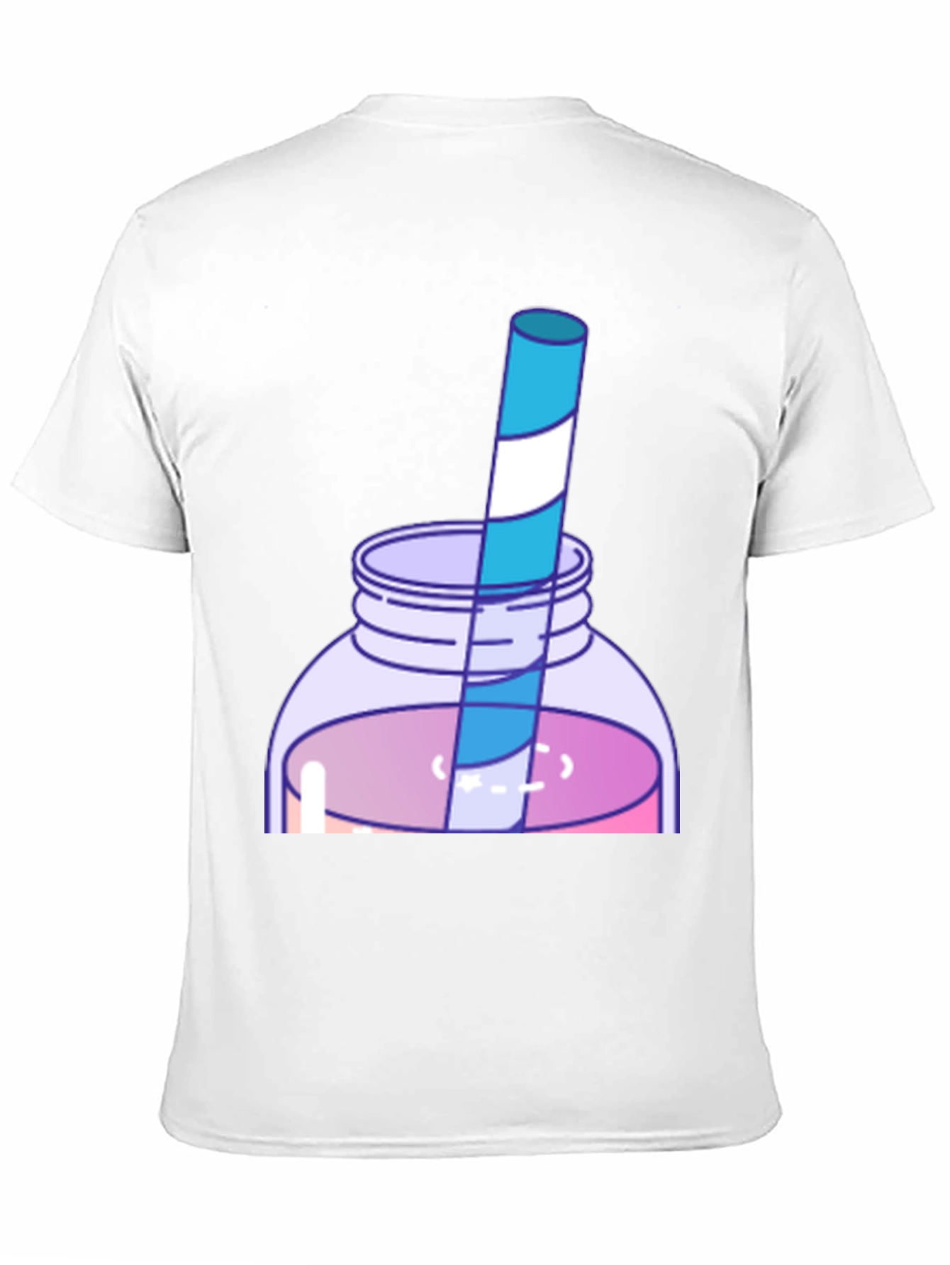 Fun Cartoon Drink T-Shirt