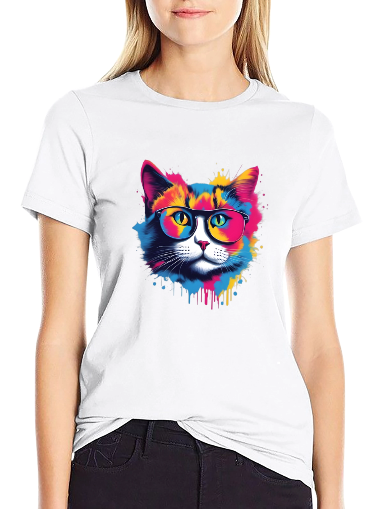 Cool Cat Black T-Shirt