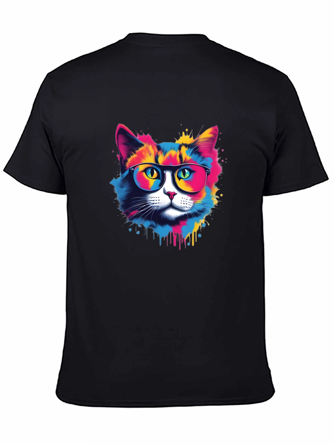 Cool Cat Black T-Shirt