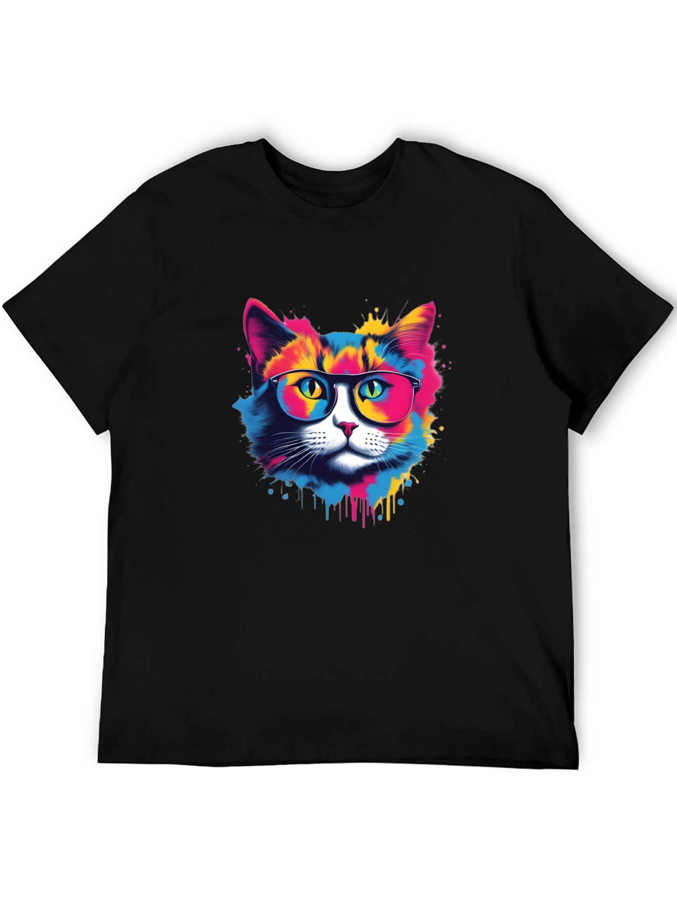 Cool Cat Black T-Shirt