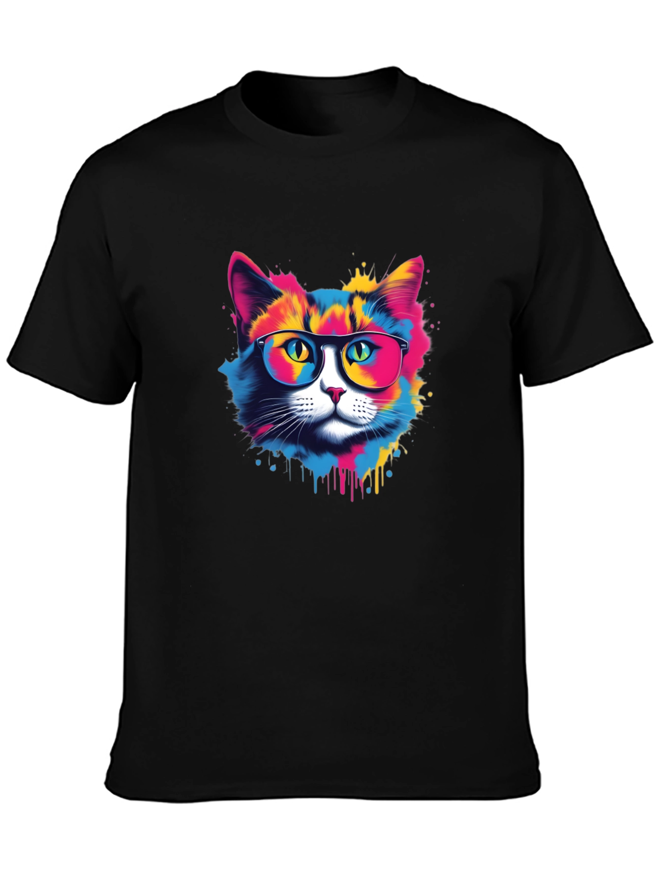 Cool Cat Black T-Shirt